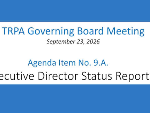 TRPA Meeting Sept 23, 2026