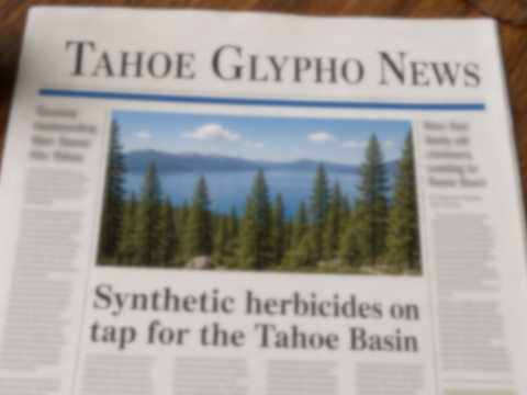 Tahoe Glyphosate in the News