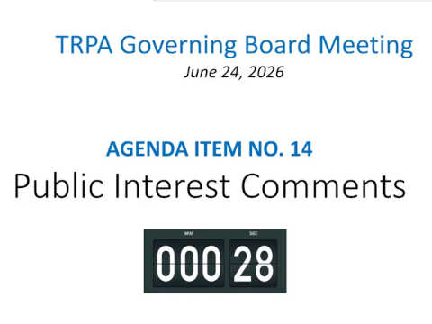 June 24, 2026 TRPA meeting testimony